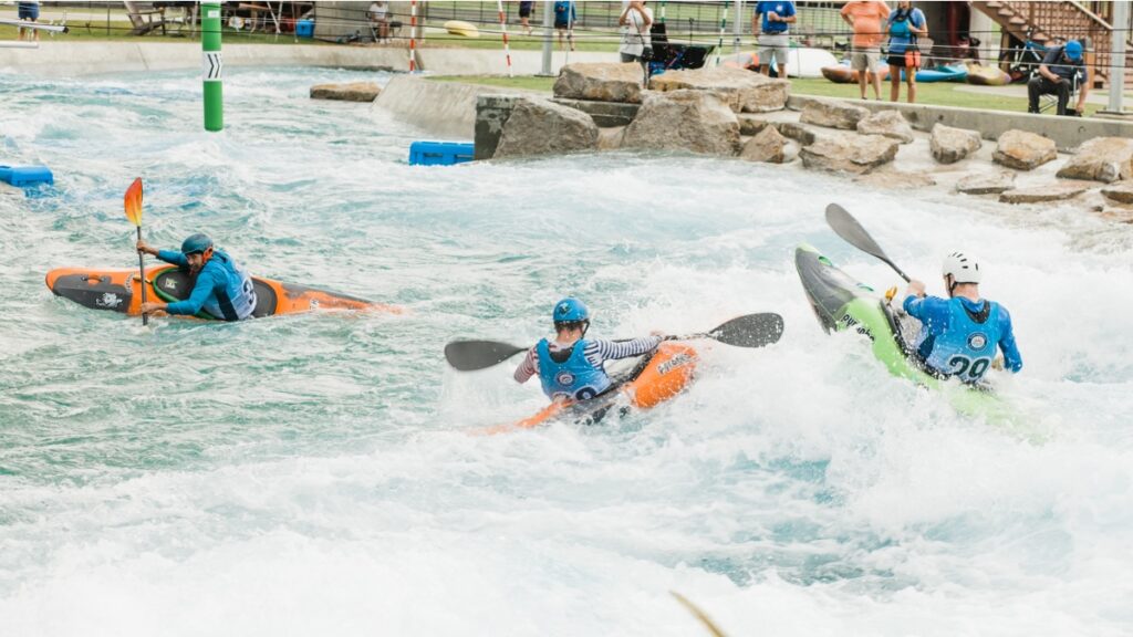 Oklahoma City and Montgomery Share a Whitewater Bond